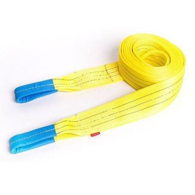 Усиленный буксировочный ремень 16/21т 4-7 метра (петля-петля) — 1